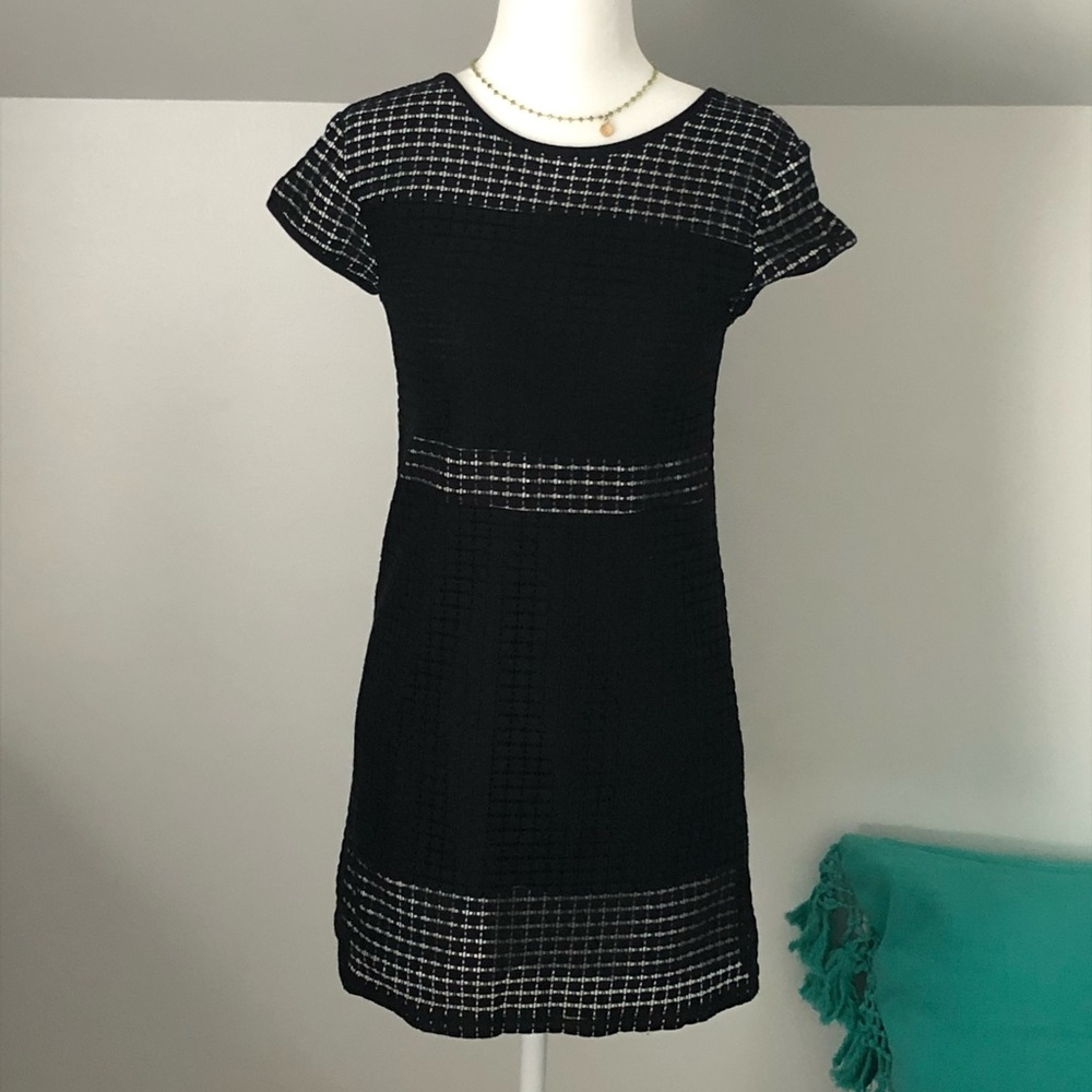 Sally Miller Couture Black + White girls dress
